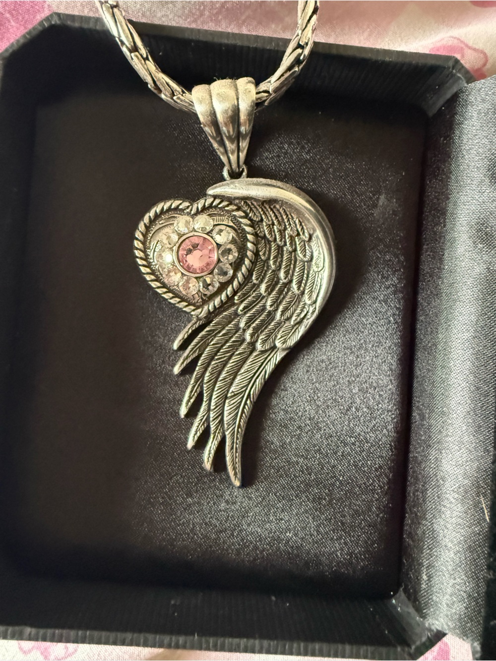 Winged Heart Necklace